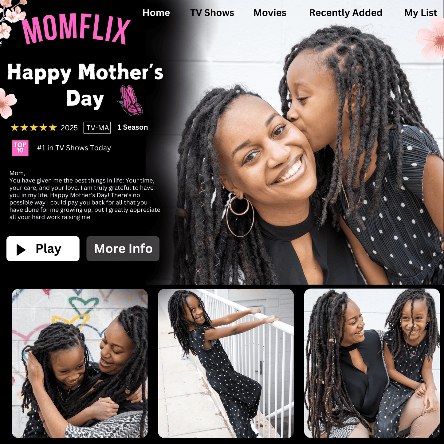 MOM frame EDITABLE TEMPLATE CANVA