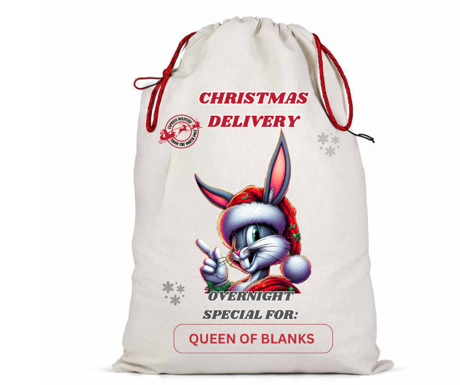 SUBLIMATION Santa Sacks