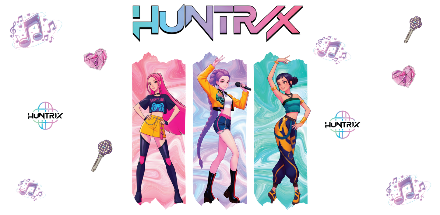 KPOP 16 OZ CUP UVDTF TRANSFERS