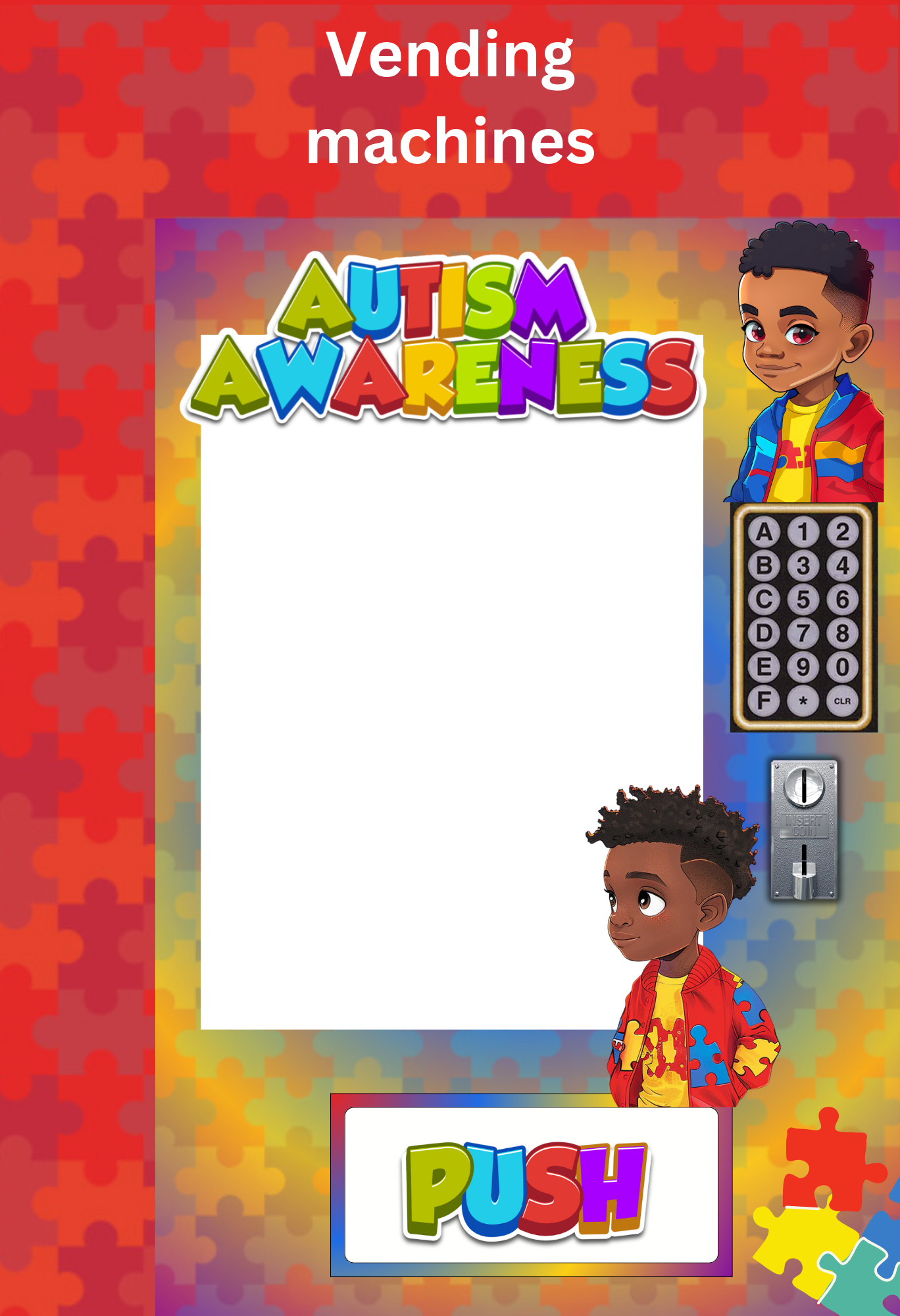 4 AUTISM VENDING MACHINE TEMPLATES (CANVA)