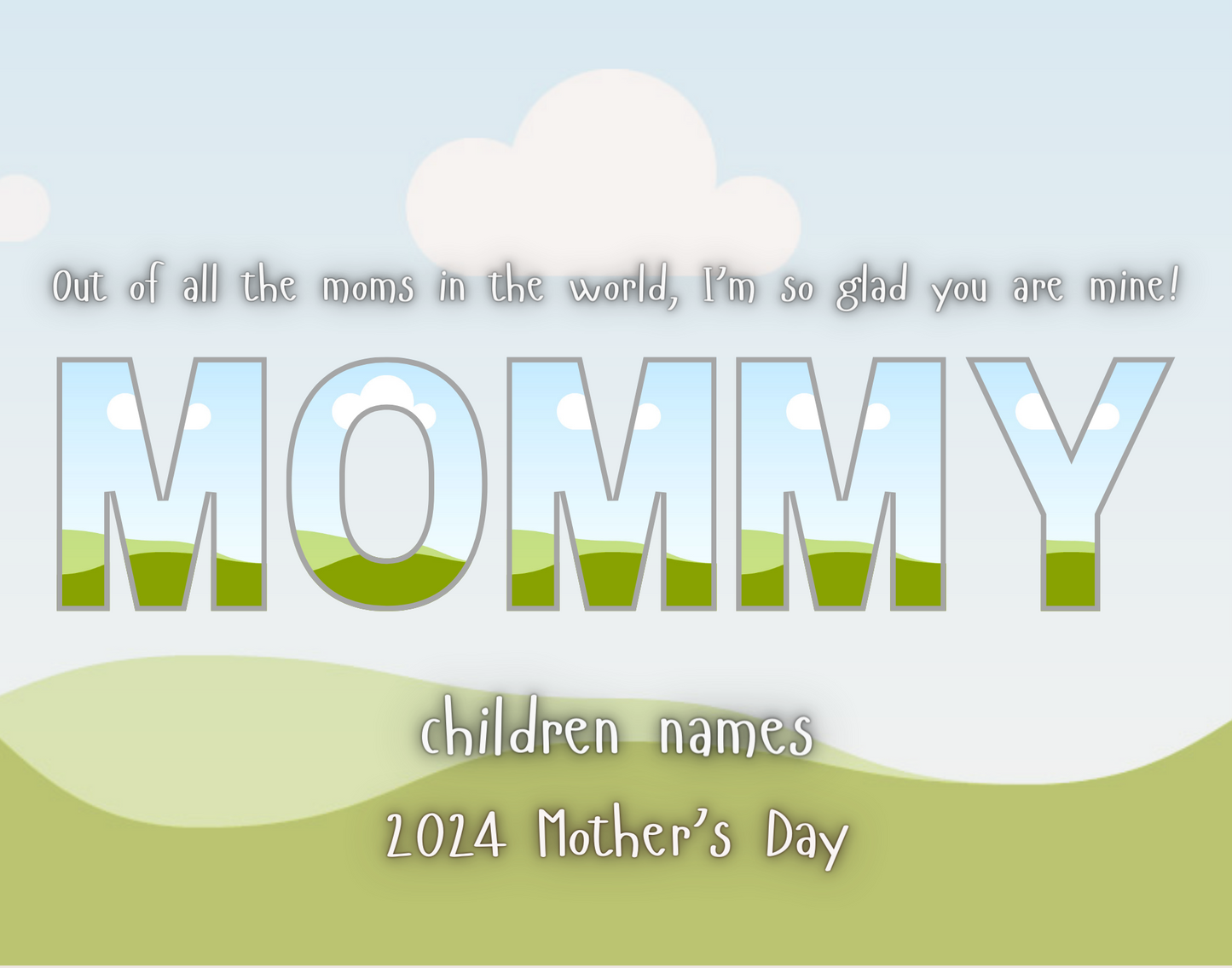 Mothers day template CANVA