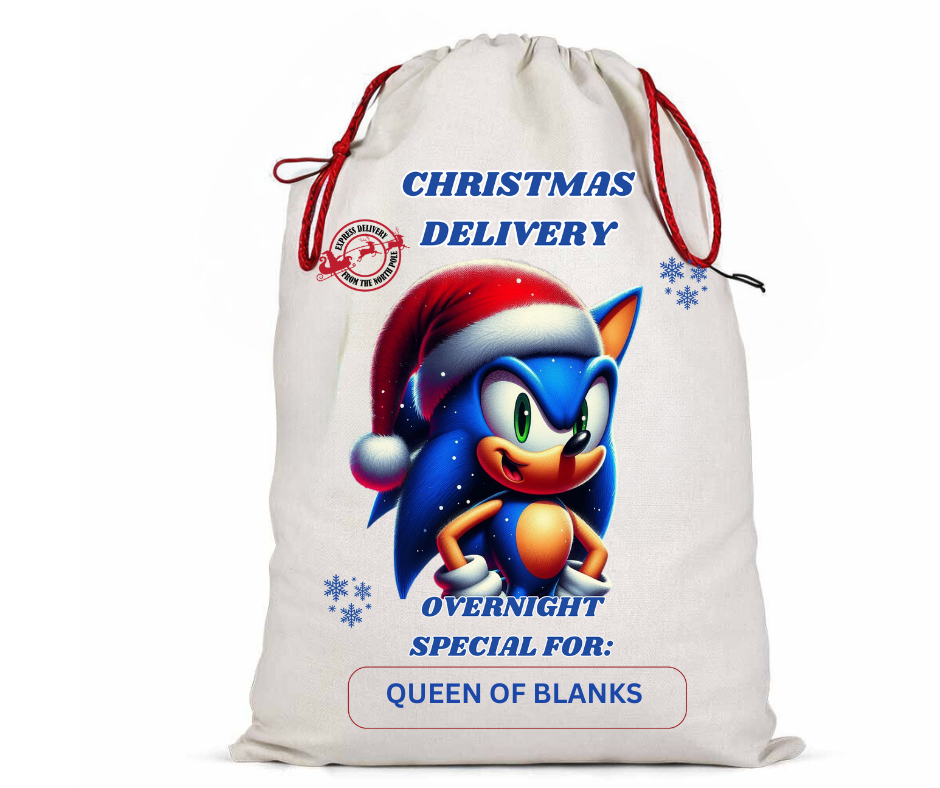 SUBLIMATION Santa Sacks