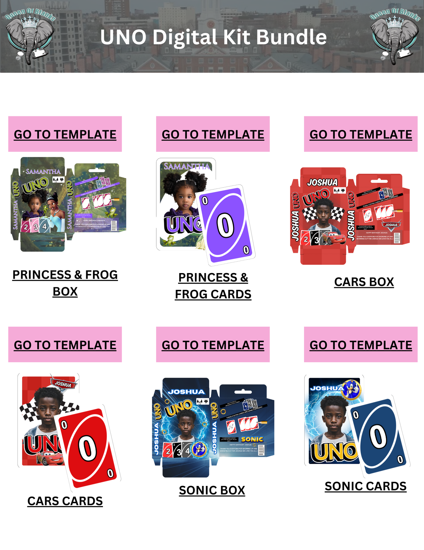 UNO DIGITAL KIT (CANVA ONLY)