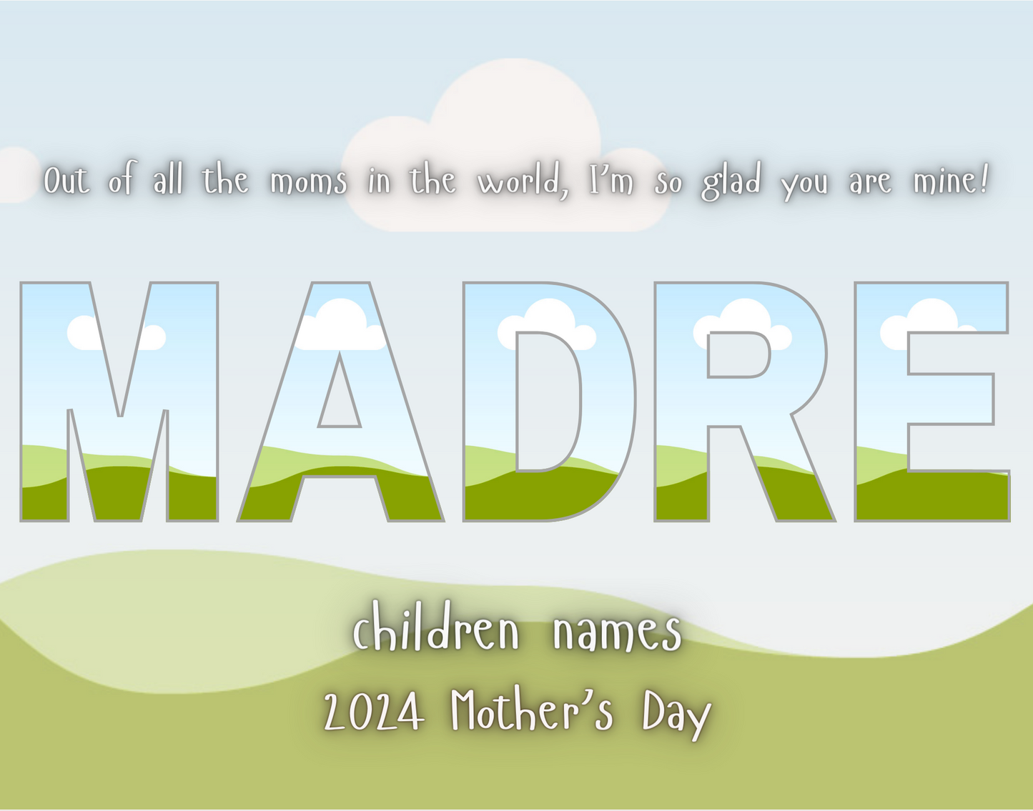 Mothers day template CANVA