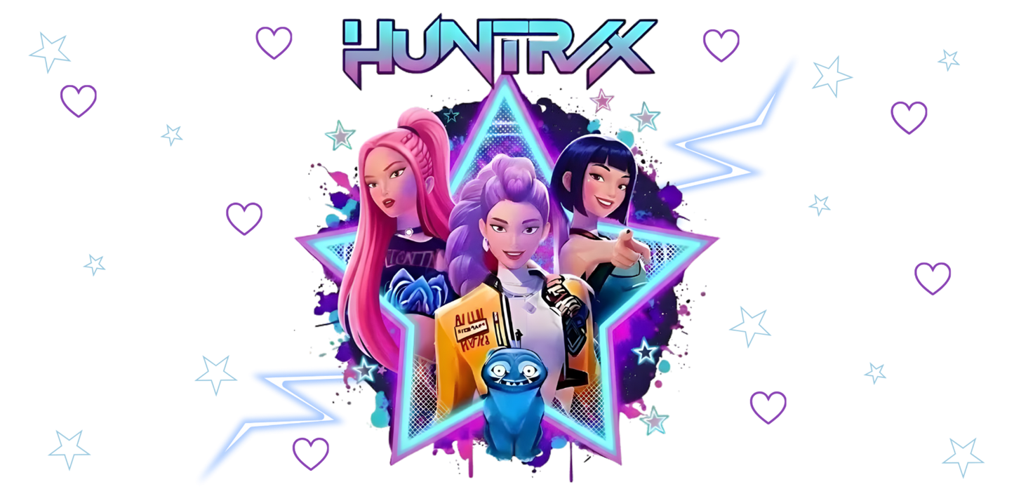 KPOP 16 OZ CUP UVDTF TRANSFERS