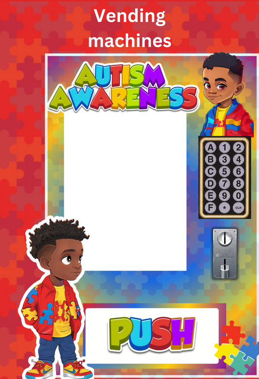 4 AUTISM VENDING MACHINE TEMPLATES (CANVA)