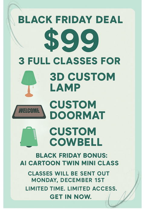 BLACK FRIDAY 3 CLASS DEAL