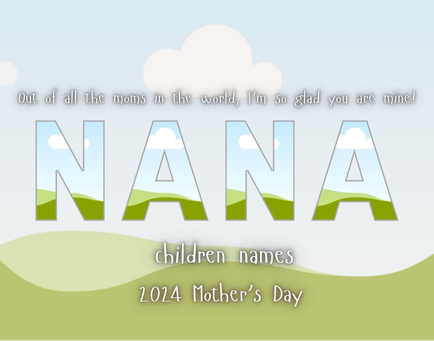 Mothers day template CANVA