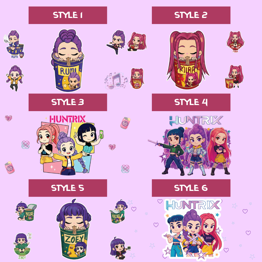 KPOP 16 OZ CUP UVDTF TRANSFERS