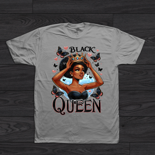 BLACK QUEEN DTF TARNSFER